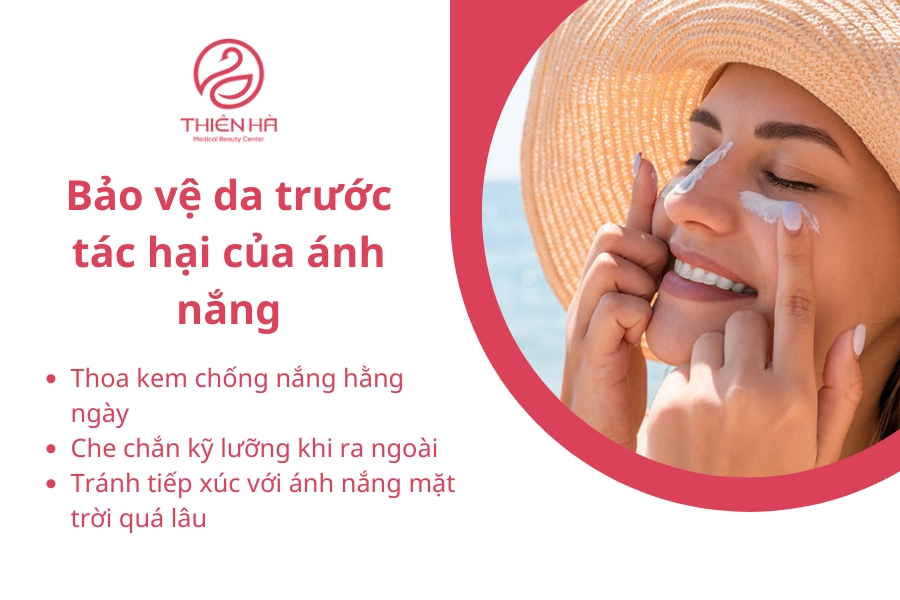 Tuyệt đối không được quên thoa kem chống nắng 