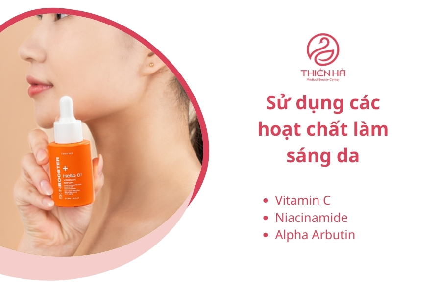 Tổng hợp các loại hoạt chất có khả năng kích thích làm trắng da