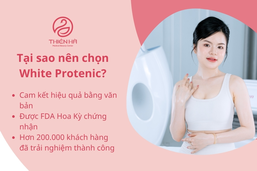 White Protenic là sự lựa chọn số 1 của các chị em mong muốn làm trắng da 