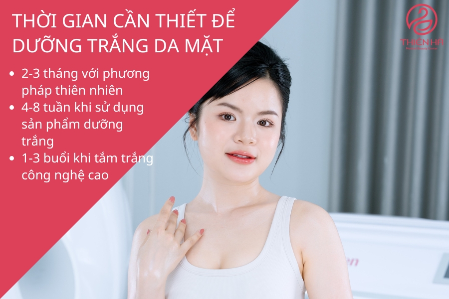 Dù áp dụng phương pháp nào, để có làn da trắng sáng bền vững, bạn cần duy trì chăm sóc da đúng cách, bảo vệ da khỏi ánh nắng mặt trời và kết hợp với chế độ sinh hoạt lành mạnh.