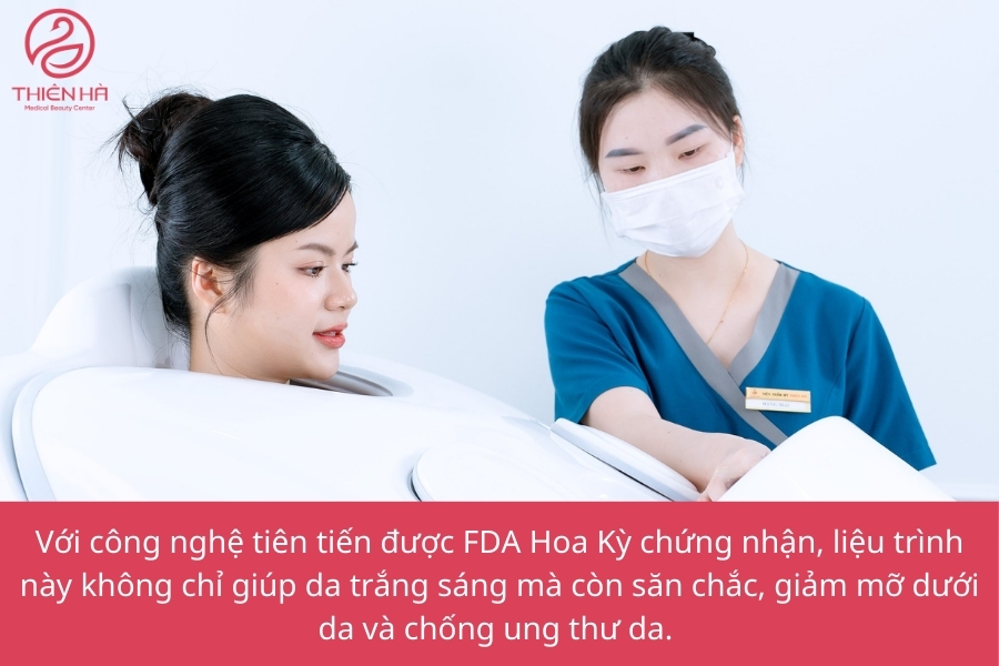 Công nghệ tắm trắng tại Thiên Hà đã được hàng nghìn khách hàng trải nghiệm và đánh giá tích cực 
