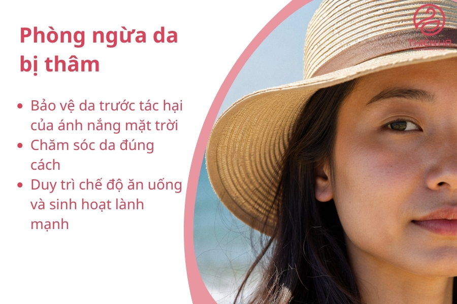 Cách phòng ngừa thâm da tốt nhất là chống nắng 