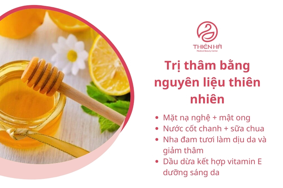 Một số công thức trị thâm từ thiên nhiên bạn nhất định phải biết 