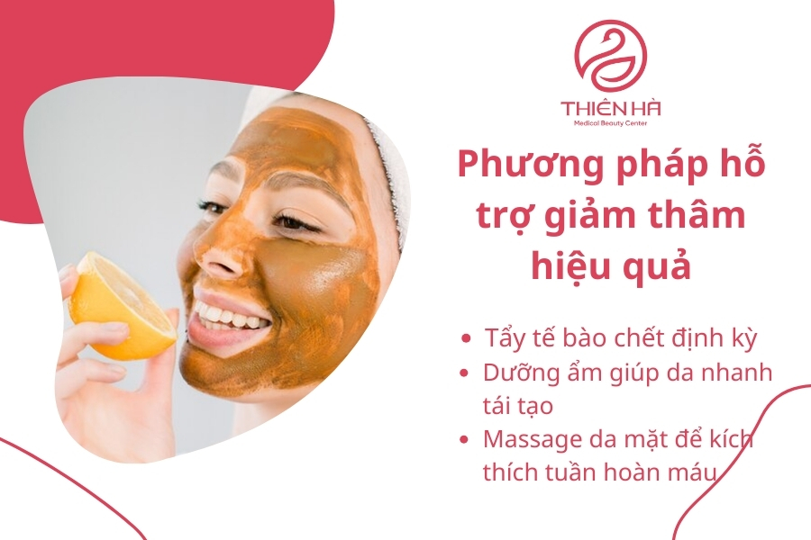 Các biện pháp hỗ trợ giảm thâm cho bạn trong quá trình chăm sóc da 
