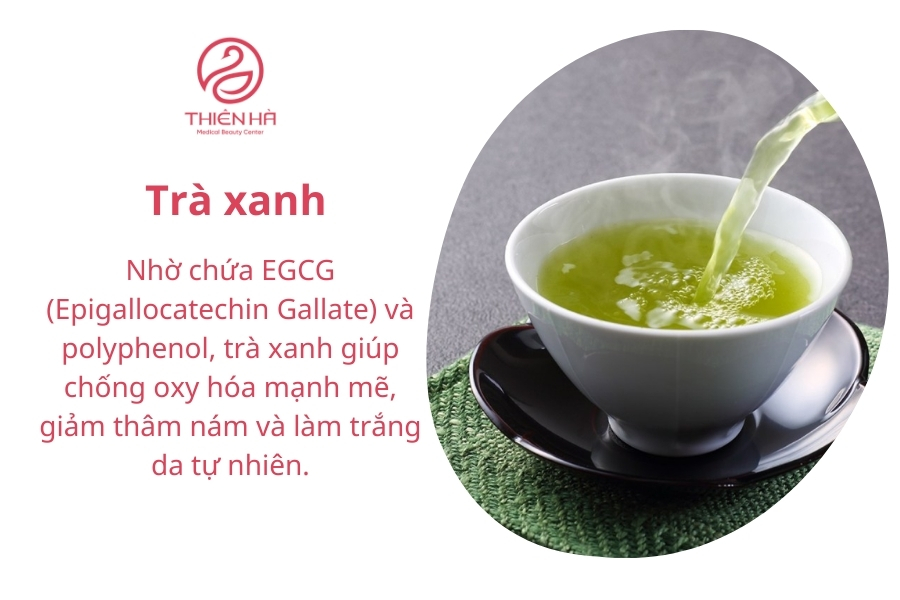 Nên sử dụng trà xanh nguyên chất, không đường để đạt hiệu quả tốt nhất. Kết hợp với chế độ chăm sóc da hợp lý để nhanh chóng sở hữu làn da trắng hồng, rạng rỡ.