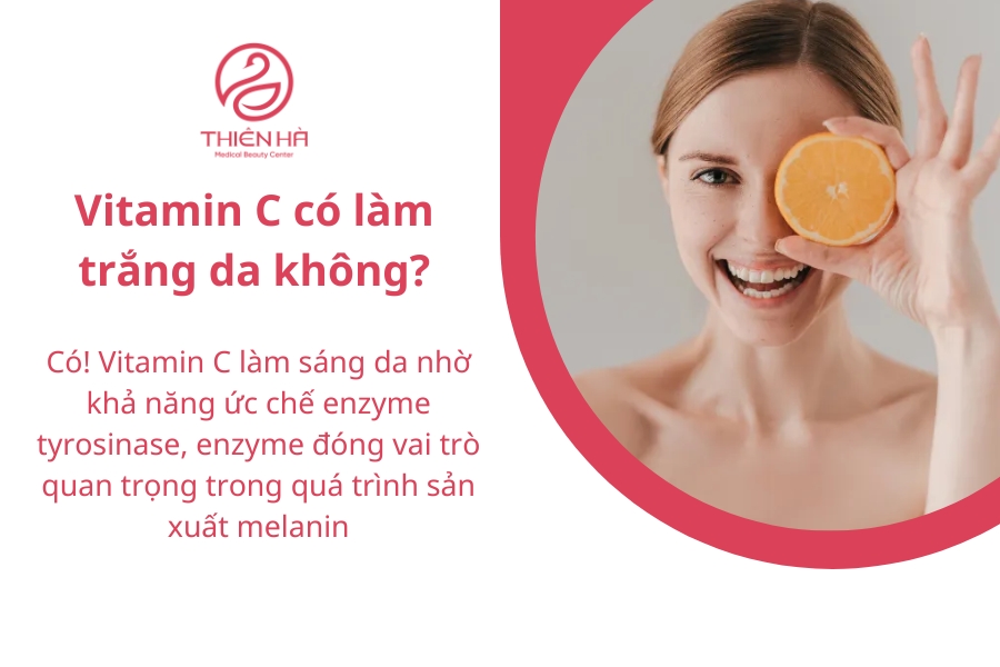 Vitamin có hiệu quả làm trắng da nếu bạn sử dụng đúng cách 