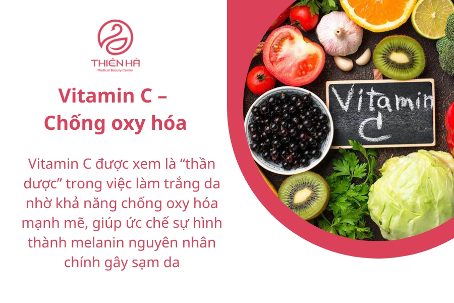 Việc bổ sung vitamin C từ trái cây họ cam, quýt, bưởi, dâu tây, kiwi hoặc từ các viên uống bổ sung giúp cải thiện làn da đáng kể.