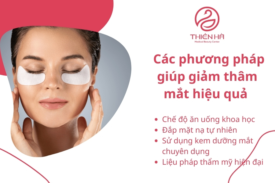 Một vài cách khác hỗ trợ giảm thâm mắt
