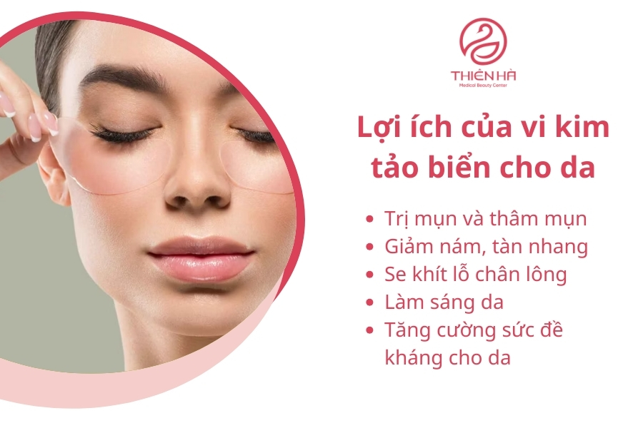 Lợi ích của vi kim tảo biển cho da