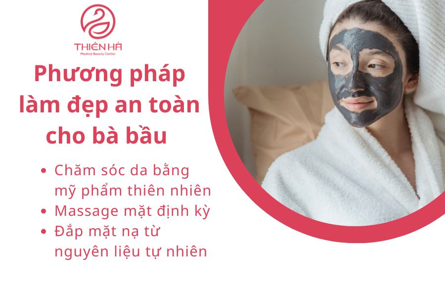 Phương pháp làm đẹp an toàn cho bà bầu
