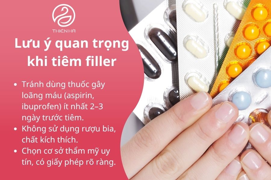 Những lưu ý quan trọng khi tiêm filler