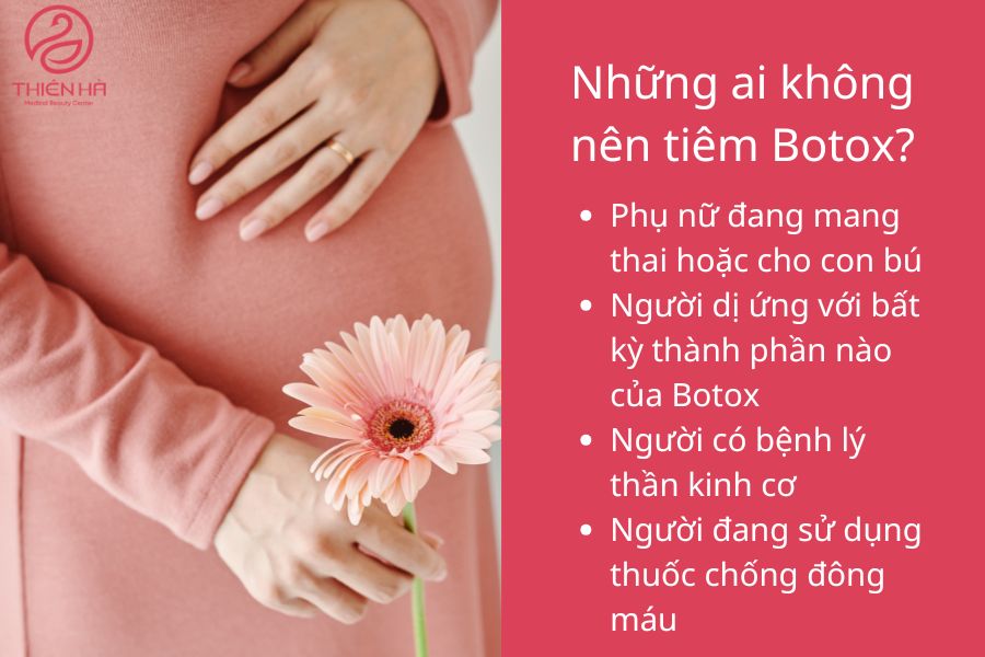 Những ai không nên tiêm Botox