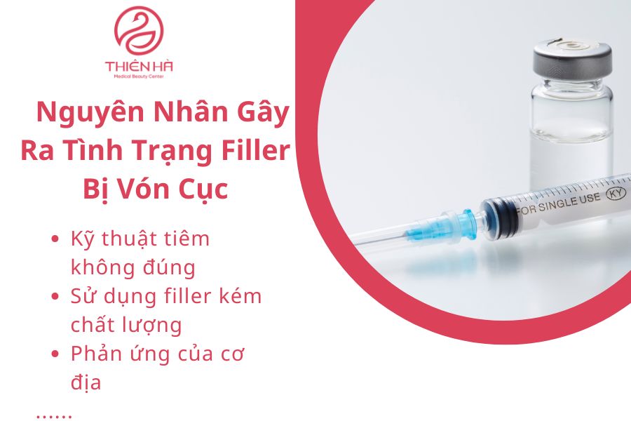 Nguyên Nhân Gây Ra Tình Trạng Filler Bị Vón Cục