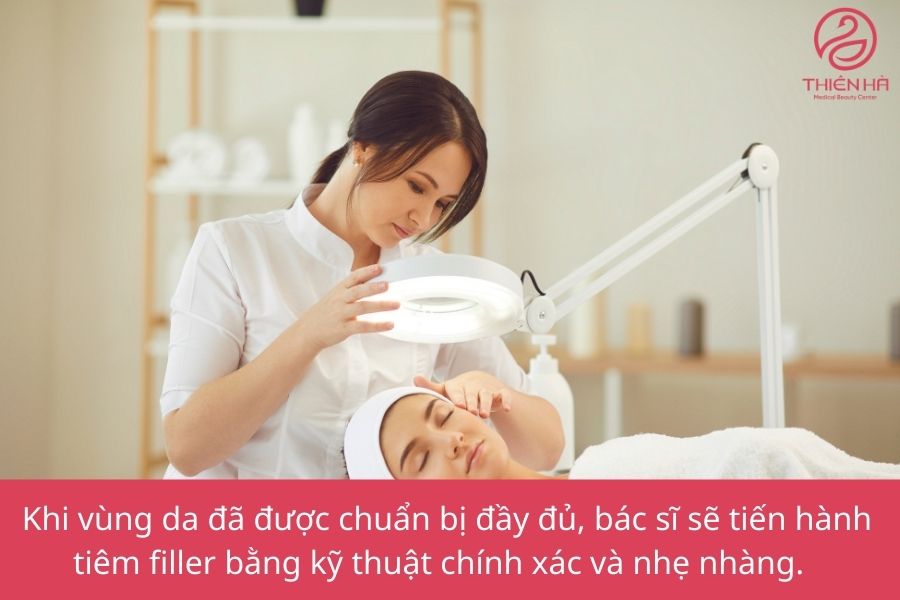 Tiến Hành Tiêm Filler