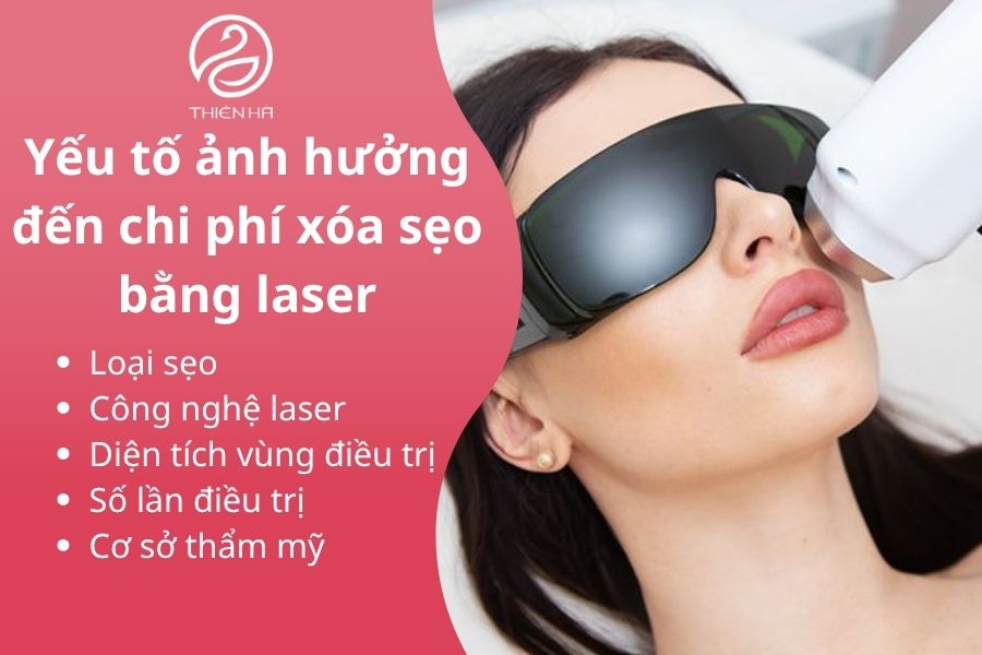 Các yếu tố ảnh hưởng đến chi phí xóa sẹo bằng laser