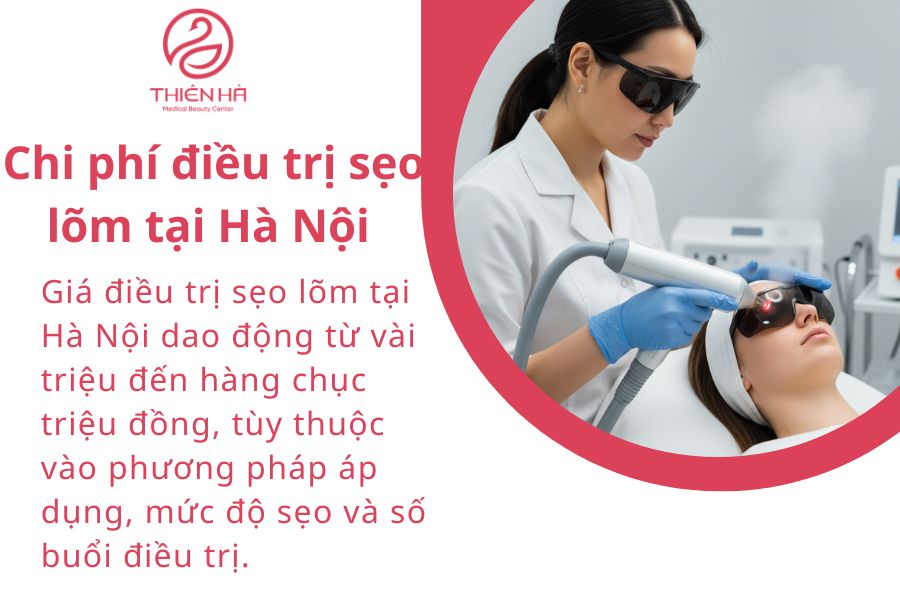 Chi phí điều trị sẹo lõm tại Hà Nội