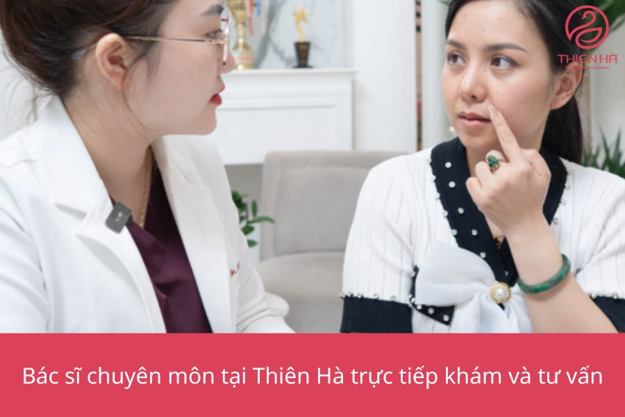 Thăm khám cùng bác sĩ chuyên môn 