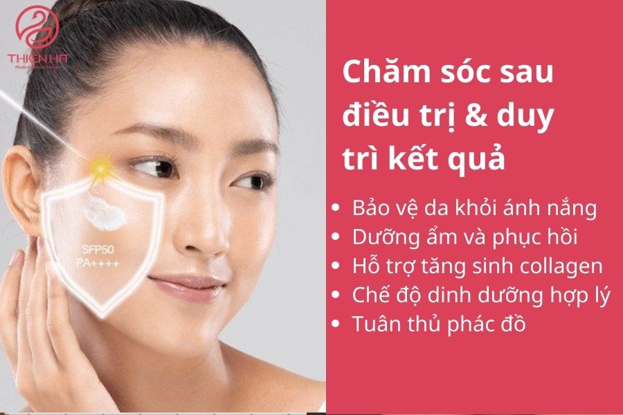 Chăm sóc sau điều trị & duy trì kết quả