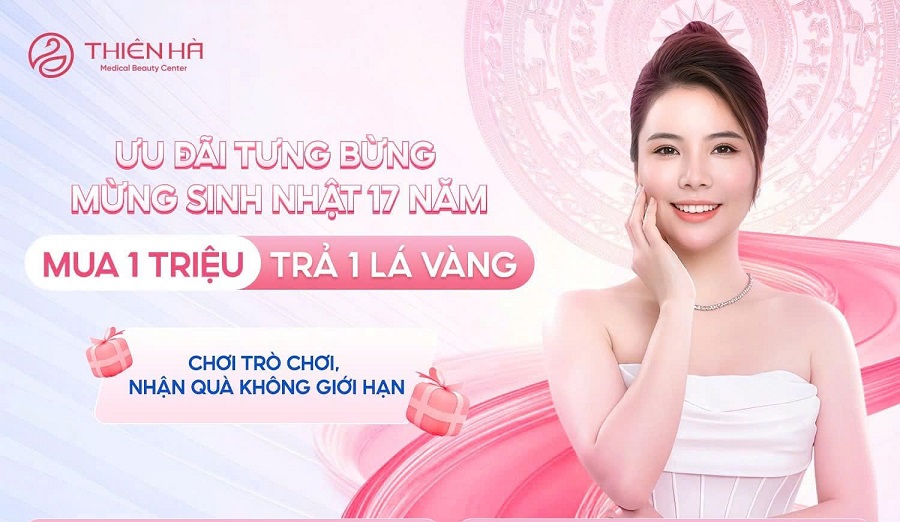 Ưu đãi tưng bừng mừng sinh nhật 17 năm 