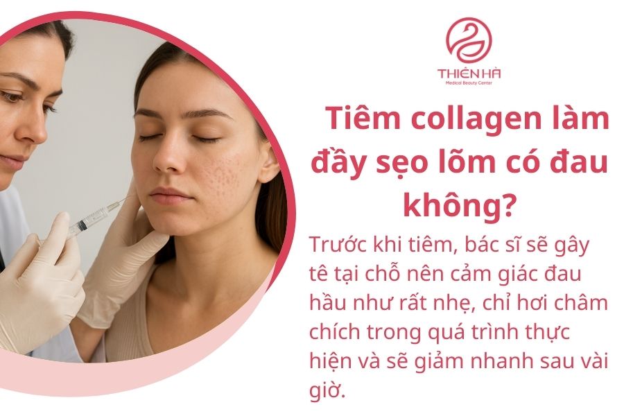 Tiêm collagen có đau không? 
