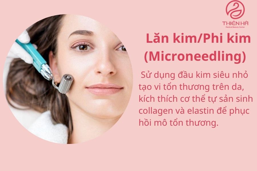 Lăn kim/Phi kim (Microneedling)