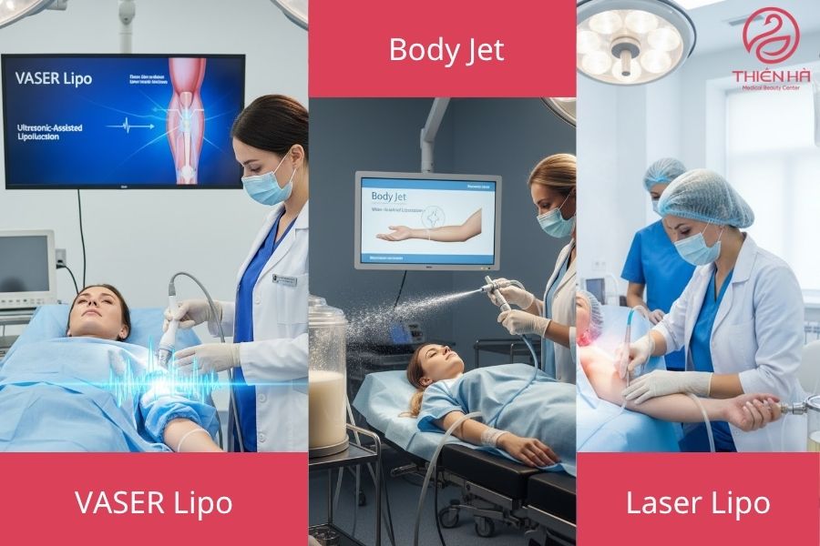 Các công nghệ hút mỡ bắp tay hiện nay