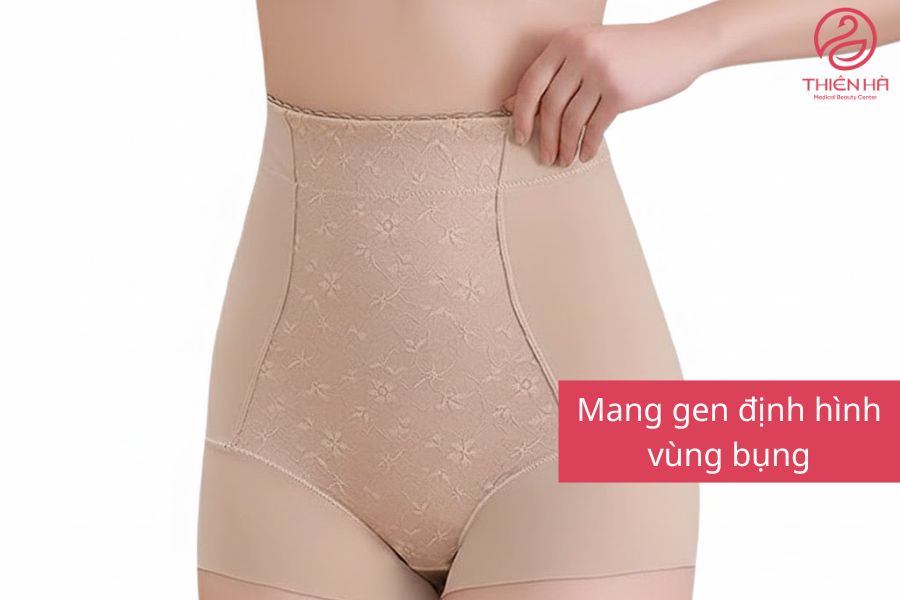 Mang gen định hình vùng bụng để giảm thiểu rủi ro