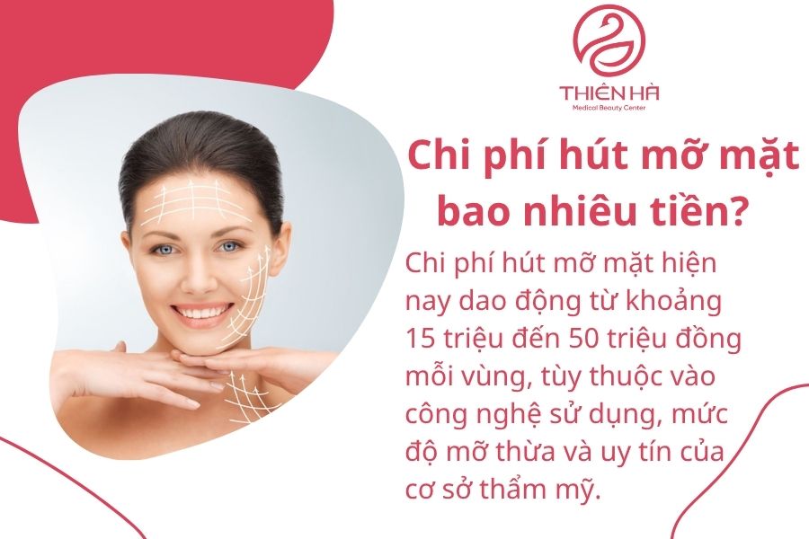 Chi phí hút mỡ mặt bao nhiêu tiền? 