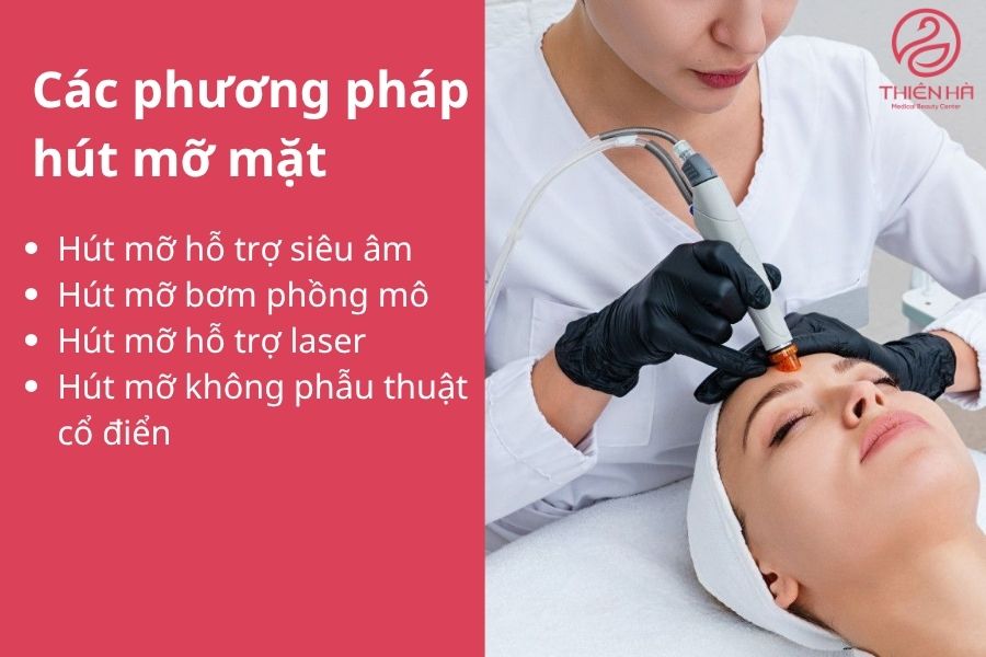 Các phương pháp hút mỡ mặt