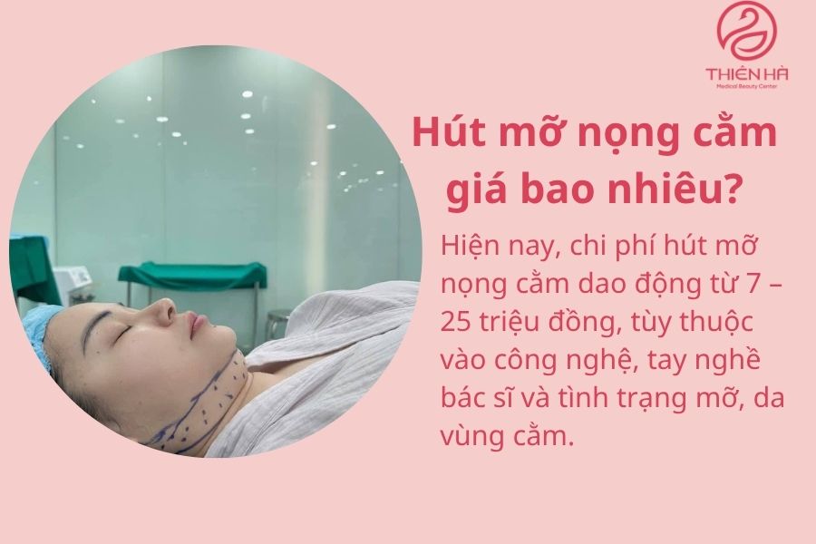 Hút mỡ nọng cằm giá bao nhiêu?