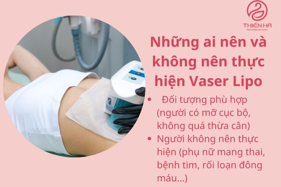 Những ai nên và không nên thực hiện Vaser Lipo