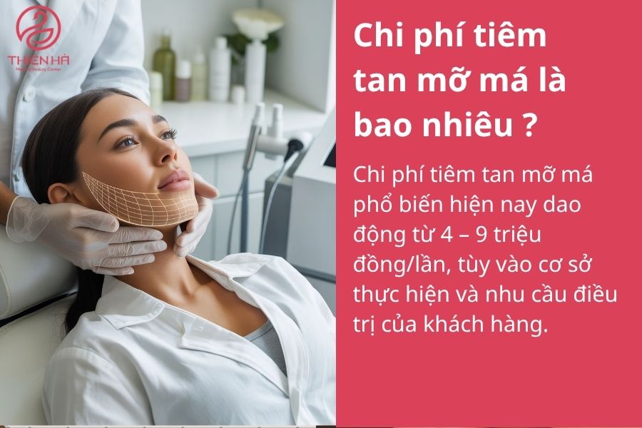 Chi phí tiêm tan mỡ má là bao nhiêu ? 