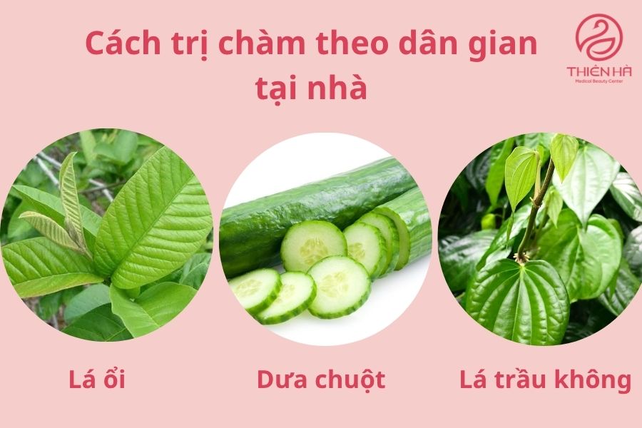 Cách trị chàm theo dân gian tại nhà