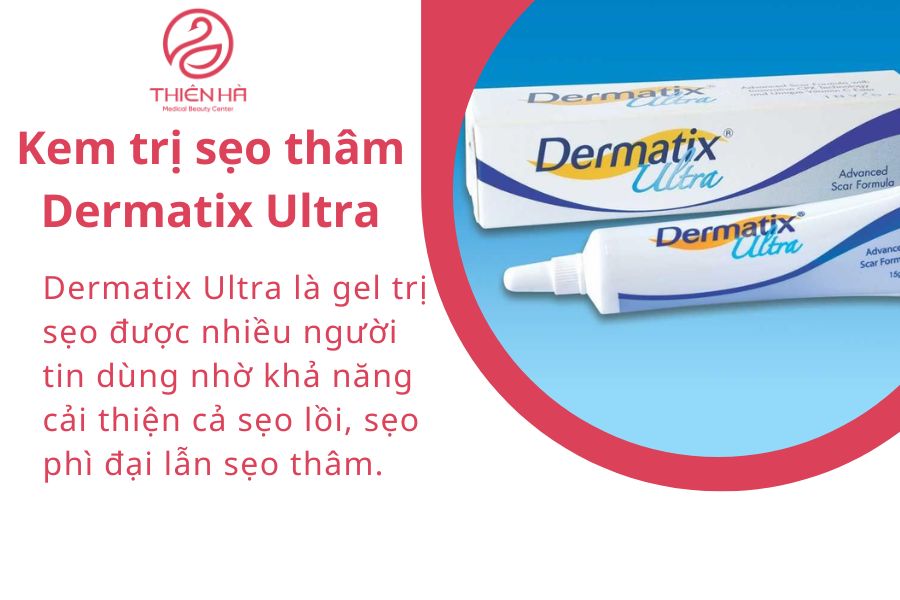 Kem trị sẹo thâm Dermatix Ultra