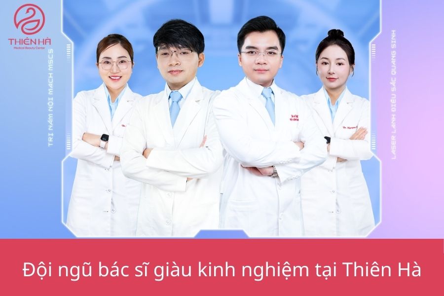 Đội ngũ chuyên gia giàu kinh nghiệm tại Viện thẩm mỹ Thiên Hà