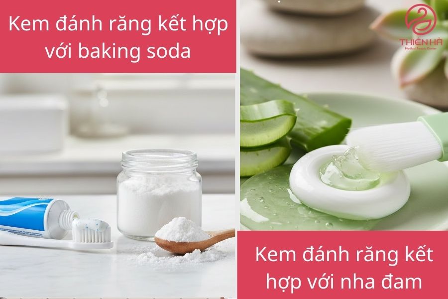 Cách trị thâm đầu gối bằng kem đánh răng với nguyên liệu khác