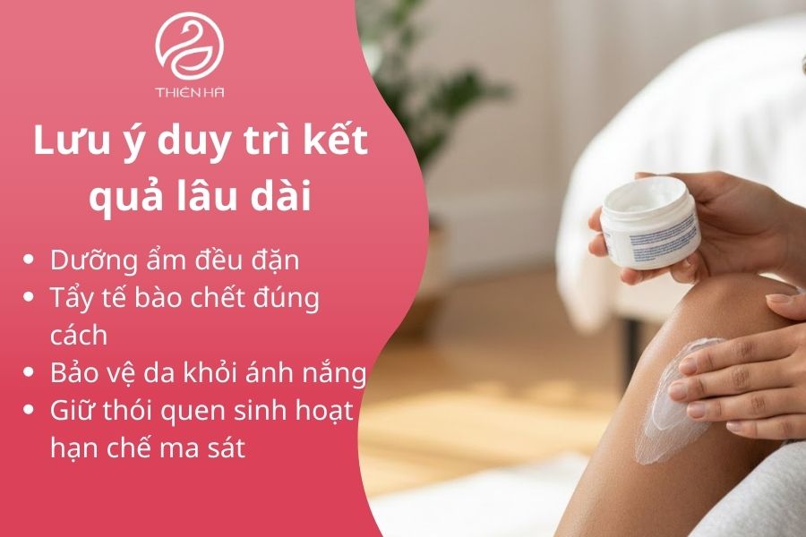 Lưu ý duy trì kết quả lâu dài
